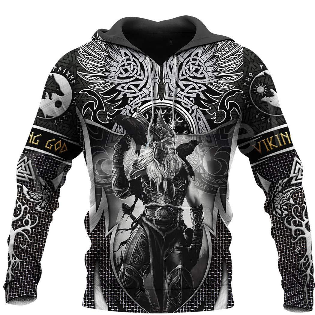 European And American Men's Trendy Sweater Viking Series