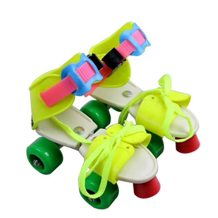 Children's Double Row Four Roller Skates Roller Skates Roller Skating