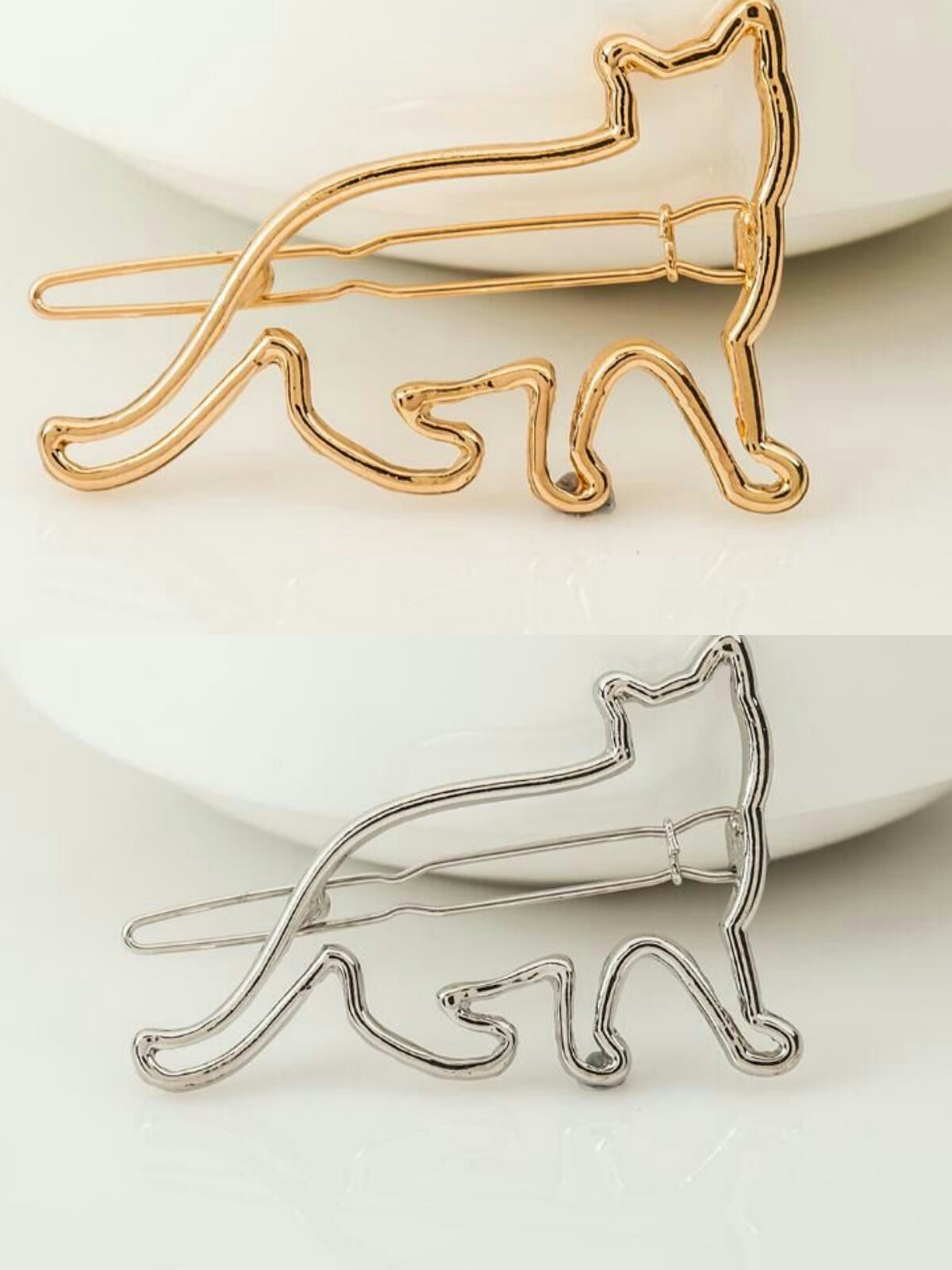 Cute Kitty Hair Clips