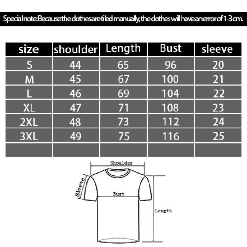 Men's 3D Digital Printing Casual Round Neck Short Sleeves