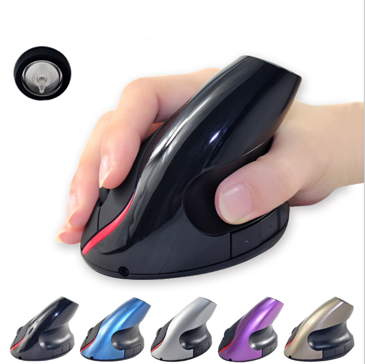 Wireless Vertical Vertical Rechargeable Battery Mouse Ergonomic Grip Mouse