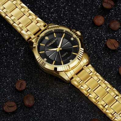 Top Brand Golden Watch