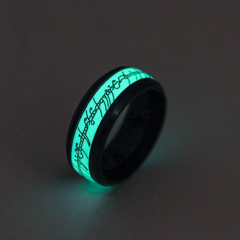 Stainless steel luminous ring