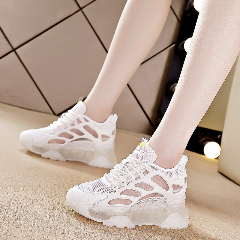 Inner Increase Casual Sports Breathable Old Shoes