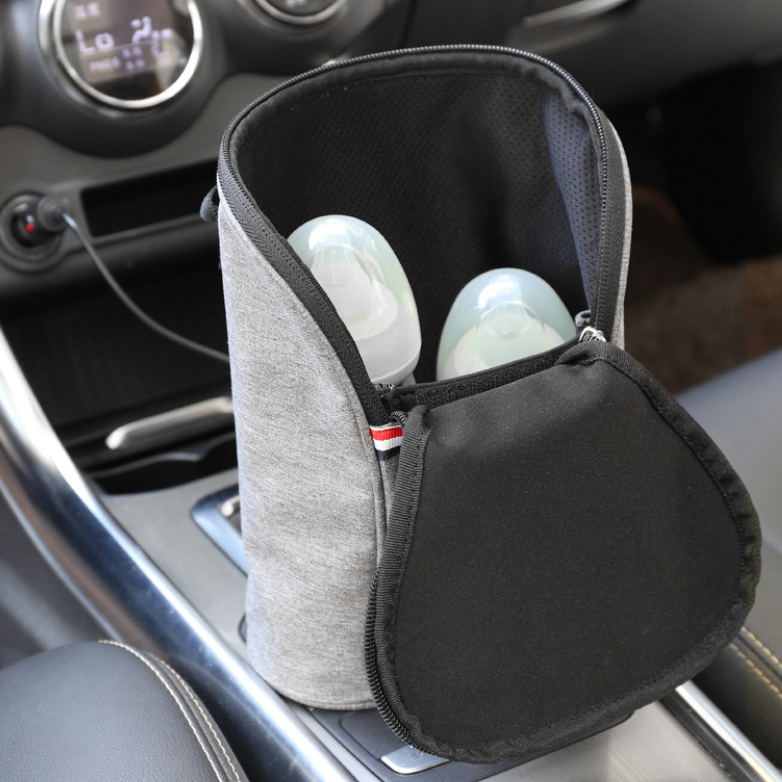 Car USB Baby Bottle Warmer Portable Travel Breast Milk Warmer