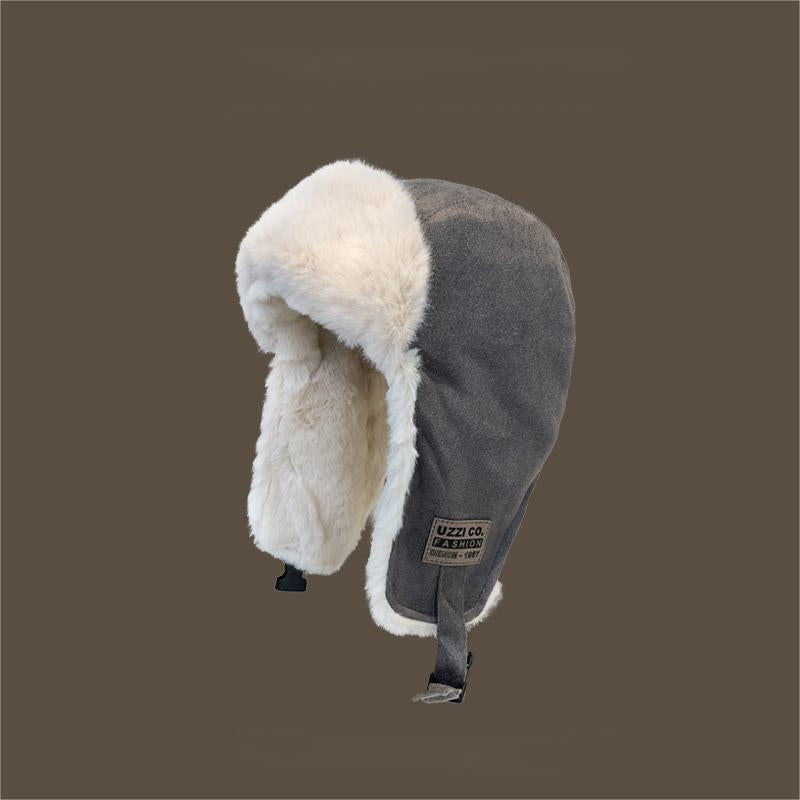 Trendy Warm Plush Wind-proof And Cold Protection Hat